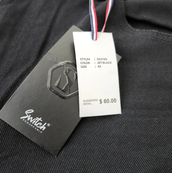 Plus Size Black Distressed Denim Shorts - Picture 6 of 16